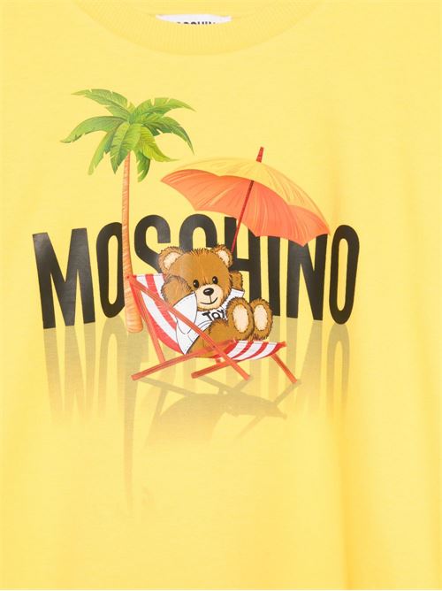 Abito bambina maniche corte MOSCHINO KID-TEEN | HDV0G7LAA4250577